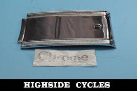 61155-84 Harley-davidson 1433 89 Softail Chrome Fuel Gas Tank Cover Trim Bib Skirt Dash