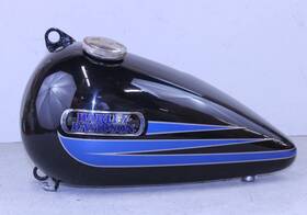 61281-96dn Harley-davidson Bad Boy Springer Left Fuel Tank Gas Fxstsb Black