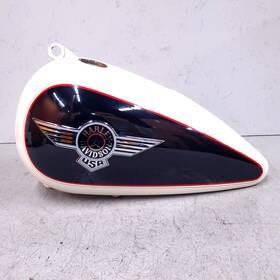 61301-93wc Harley-davidson 1993 Flstn Gas Tank Moo Glide Left Fuel Evo