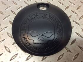 61308-09a Harley-davidson 08-24 Touring Street Road Console Door Cover Willie G Skull