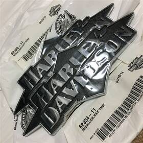 62329-11 Harley-davidson Oem Softail Touring Tank Nameplates Emblems Badges Logo Decals
