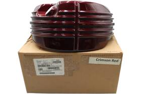 62547-08coz Harley-davidson New Oem 2008-2011 Fxcw/c Rocker Oil Tank Crimson Red