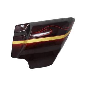 66613-10dek Harley-davidson New Oem Cvo Right Side Cover Spiced Rum Flhxse