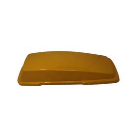 90635-09bkr Harley-davidson New Oem Cvo Left Saddlebag Lid Yellow Pearl Fltrse3