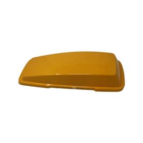 90636-09bkr Harley-davidson New Oem Cvo Right Saddlebag Lid Yellow Pearl Fltrse3