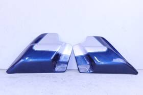 90897-00zi Harley-davidson 2000 Flhtcu Side Covers Ultra Classic Sinister Blue