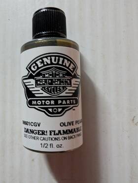 Harley-davidson 98601cgv Oem Touch Up Paint Olive Pearl
