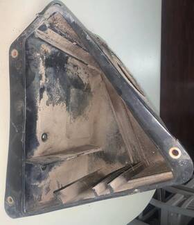 703601 Hodaka Engine Air Box Filter Housing 1977 1976 Sl 250 Trail Whale #
