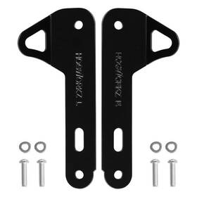 Hw137249 Hogworkz Black Trailer Tie Down Bracket For Harley 1997-2023 Touring Models