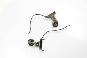 33450-447-870 Honda 1980 Cm400a Oem Front Turn Signal Mount Brackets