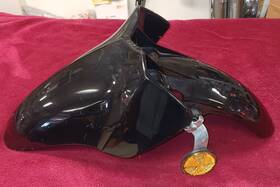 61100-kwn-9000 Honda Oem Pcx125 Black Front Fender #8860