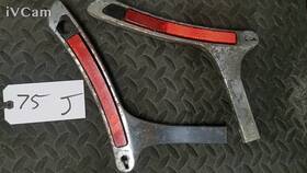 77340-mb1-000 Honda 1982 V45 Magna Left Passenger Rear Seat Grab Bar Handle