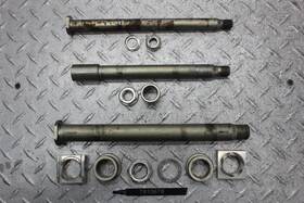 7810678 Honda 2016 Crf250x Front Rear Axles With Swingarm Axle And Spacers