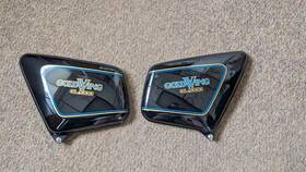 83700-371-661zb Honda 75 76 77 Gl1000 Gl 1000 Goldwing Left Right Side Cover Panels Black Nice