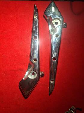 Mch-r-rk-1 Honda Vt1100c2 Vt 1100 C2 Shadow Rear Back Passenger Grab Rail Oem