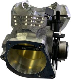Hpi-55mf6-18b Horsepower Inc Maxflow Throttle Bodies 55/1.80 Black #hpi-55mf6-18b
