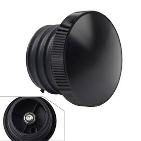 Hukyu 550737388570 Vented Fuel Gas Tank Cap Cover Left Hand Thread For Harley Dyna Xl1200 883