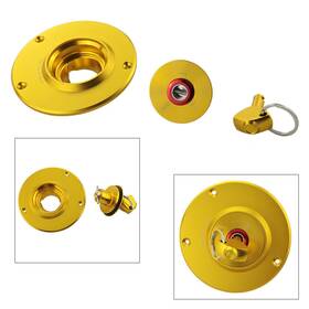 Tube-30yf001 Hukyu Cnc Fuel Gas Tank Cap For Honda Cbr 600 Rr F3 F4 F4i F5 Cbr1000 900 Rc51