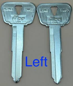 X248-ym63 Ilco 2 Key Blanks Yamaha Xt250 Xt600e Xt 600e 250 Xtz600 Xvc1300 Xvs650 Xvs 650 1100