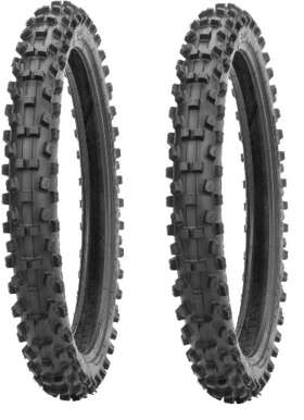 T10519 Irc 2 60/100x10 2.50x10 Front And Rear Tire Yamaha Pw50 Honda Xr50/crf50