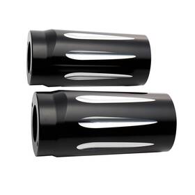 Ibhqc004 Ironbrotherhood Fork Boots Slider Cover For Harley Touring Electra Street Glide Fltr 1986-2013