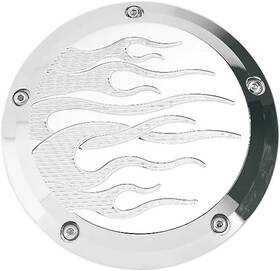 F8l4gqdgiz Joker Machine Billet Derby Cover Flame Chrome W Mount Road Glide Custom Cvo 18-19
