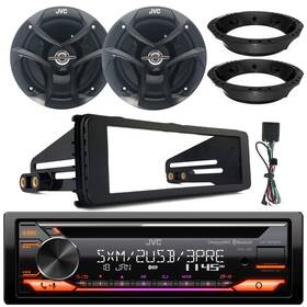 Kd-t925bts Jvc 709016561511 Single Din Stereo Car Receiver 6.5 Inch Speakers Speaker Adapters
