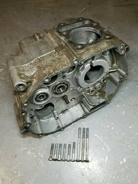 14002-1242 Kawasaki Klt110 Klt 110 Engine Case Cases Oem 1984 1985 1986 Left Right 84 85 86