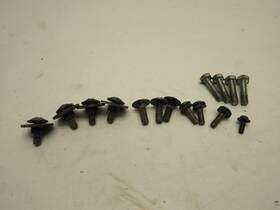 223c0616 Kawasaki 1993 Zg1200 Zg 1200 Voyager Front Right Cowling Hardware