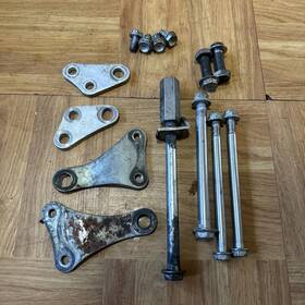 32190-0386 Kawasaki 2011 11-15 Kx450f Oem Engine Motor Mount Stay Brackets Bolts Hanger