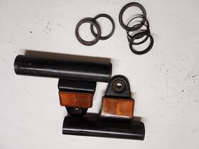 44033 Kawasaki Kz750n Spectre Fork Covers Fits 1981-1983 #3