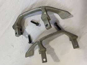 46075-1115-21 Kawasaki 1995 1996 Grab Bars Ninja Zx6r Passenger Rear Seat Handle Set R4.bx14