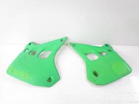 49089-5090-6w Kawasaki 49089-5089-6w 90 Kx 125 Left Right Gas Tank Radiator Shrouds 1990