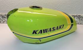 Kawasaki 51001-055-70 Genuine 1973 F9 Big Horn Fuel Gas Tank - Jb6