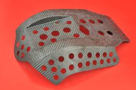 55020-0369 Kawasaki 2006 - 2008 Kx450f Kx 450f Carbon Fiber Engine Guard Skid Plate