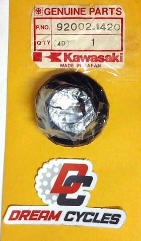 92002-1420 Kawasaki Nos Genuine Gpz 900 Fork Cap 1985 - 1989 Zx900 Fast Ship