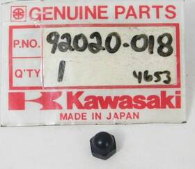 Kawasaki 92020-018 Qty 2 1987-1990 Kz Kz1000 5mm Nut Cap Nos Genuine