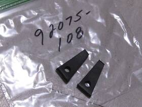 92075-108 Kawasaki G5 100/ke100 Battery Case Damper Rubbers 2 Nos
