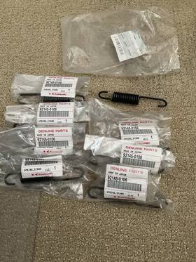 Kawasaki 921450084 Genuine Oem Side Stand Spring 92145-0106 Lot Of 8 New