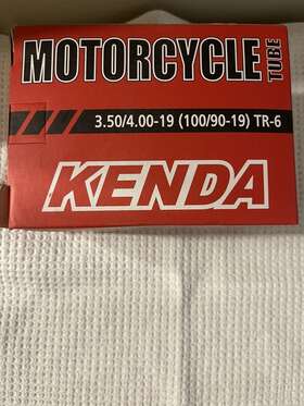 400-19 Kenda 250319 19 Inch Motorcycle Inner Tube Tr6 - 3.50/4.00-19 350/400-19 100/90-19