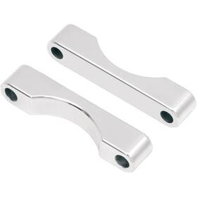 Kwfs-01-0100-c Klock Werks Kw05010100c Wfb Benchmark Bagger Front Fender Blocks - Chrome Fin