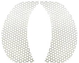 Kws-01-0368 Klock Werks Honeycomb Side Vent Screen For Harley Davidson Road Glide 2330-0153
