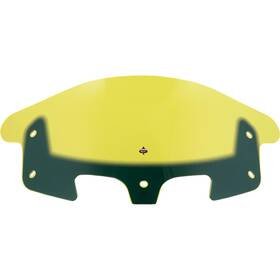 Kww-04-0633 Klock Werks Kolor Flare Windshield - 10 Inch Yellow Ice