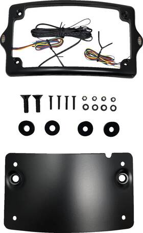 Kus20300 Kodlin Elypse 3-1 Led Black License Plate Kit