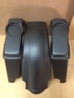 Kt4001 Aftermarket Harley Davidson Bagger Extended Stretched Saddlebags 6.5 Lids Fender