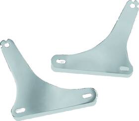 1667 Kuryakyn Fixed Mounts For Multi-purpose Backrest Chrome