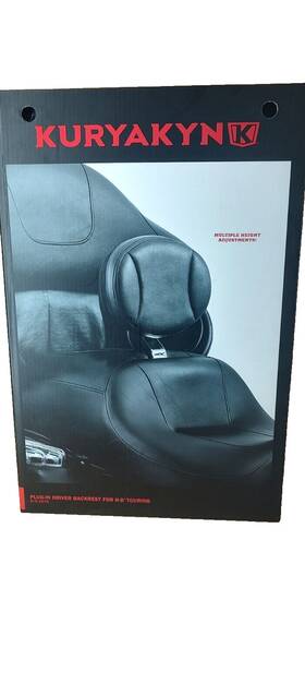1670 Kuryakyn - Plug-in Driver Backrest