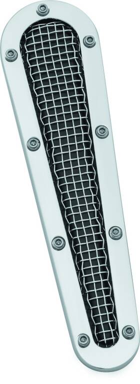 6505 Kuryakyn 191209025069 Mesh Dash Insert Chrome