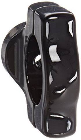 3116 Kuryakyn Gloss Black Side Mount License Plate Clamp