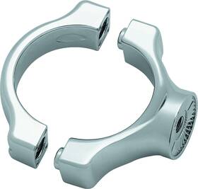 3124 Kuryakyn Side Mount License Plate Holder Clamp 14-up Yamaha Bolt Chrome